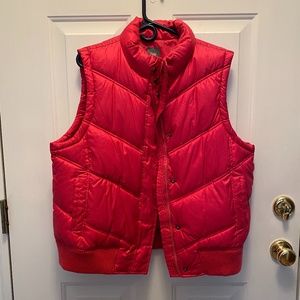 Hot pink vest